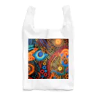 Erika_ArtistryのPsychede Calico #1 Reusable Bag