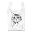 猫竹（nekotake)のペン画のしましま猫ちゃん Reusable Bag