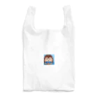 HIDEの癒しの一枚：ハリネズミのドット絵 Reusable Bag