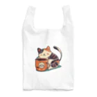 ピヨ爺の副業のほっとひとねこ = ねこまる = Reusable Bag