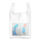 こども深海生物屋さんのイカくんとマッコウくん〈ダイオウイカ・マッコウクジラ〉 Reusable Bag