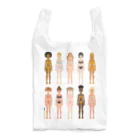 Quatre Illustrationのキャトル・ガール00 Reusable Bag