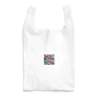 むささび工房のフラミンゴ折り紙風 Reusable Bag