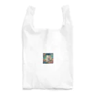 わんにゃんショップのキュートな子猫のグッズ Reusable Bag