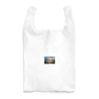 KSK SHOPの海と夕陽のコントラスト Reusable Bag