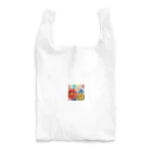 屋台 CLINICのフラワー3D風 Reusable Bag