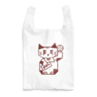 Lin Designのしかくい招き猫 Reusable Bag