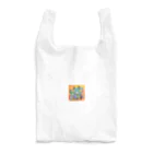 IKA_0120のカラフルな猫 Reusable Bag