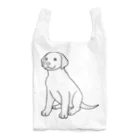 LabradorのLabrador 線画 グッズ エコバッグ