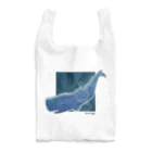 Kinkadesign うみのいきものカワイイShopのマッコウクジラの冒険 Reusable Bag