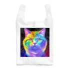 629_CAT_ARTのカラフルサイバーキャット vol3 Reusable Bag