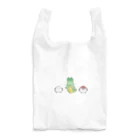 森図鑑の[森図鑑] 龍と雀とシマエナガ Reusable Bag