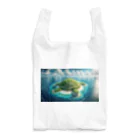 カメ・ロマンの海の島カメ Reusable Bag