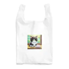 yoiyononakaのお餅と白黒猫 Reusable Bag