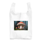 ファンシーTシャツ屋のメルヘンで毒がありそうなキノコ Reusable Bag