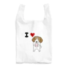 Mrs.Bean/ミセスビーンのボール拾ったワン Reusable Bag