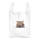 日向ぼっこのずぶ濡れ猫 Reusable Bag