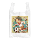 RYO14silviaの楽しくフットサルをプレイしている男の子 Reusable Bag