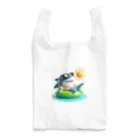 Visualbum5のサメのバカンス Reusable Bag