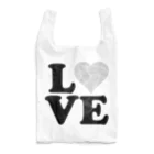 【volleyball online】の「ＩLOVE バレーボール」 Reusable Bag