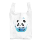 waterpandaの水に落ちるパンダ エコバッグ