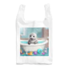 キャリーのお風呂場のゴマアザラシの赤ちゃん Reusable Bag