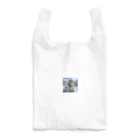 オリジナルクリエイターMUGENのモカのスノボした日 Reusable Bag