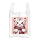 あにまるずのほわいとたいがー Reusable Bag