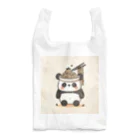 もぐふわアニマルズのふわふわパンダのラーメンワンダーランド Reusable Bag