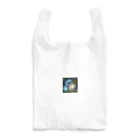 katohkouchiのMystical Creature with Large Luminous and Kitten Reusable Bag