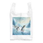 Toppogidaikonの競争するペンギン達 Reusable Bag