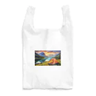 Kz_25@アウトドアーのキャンプファッション -Sunrise- Reusable Bag