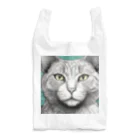 にゃんこーねこのドアップ猫 Reusable Bag