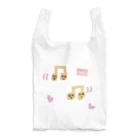 ゆるる〜んベジフルンなショップのゆるっとwonderful   音符 Reusable Bag