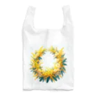 okierazaのミモザのリース Reusable Bag