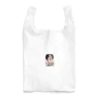 AQUAMETAVERSEの女性と白い花　なでしこ1478 Reusable Bag