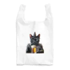 ねこねこぱんくのPUNK ROCK猫の「スパイク」 Reusable Bag