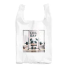 サウナマッチョの筋トレパンダ　Leg Day Reusable Bag