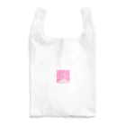 ピンク系水彩画の水彩 ベビーピンク Reusable Bag