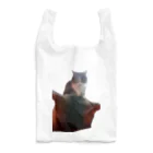 mikanseizin86の猫ミーム風睨みネコ Reusable Bag