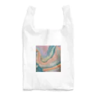 marbling designのポーリングアート　 Reusable Bag