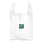 processorの水遊びする親子カワウソ Reusable Bag