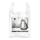 暴走三輪車のクリクリおめめの不思議猫ちゃん Reusable Bag