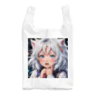 巫女スタぐらむのもふもふの美少女甘える Reusable Bag