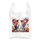 zenjoyのフラワーペンギン Reusable Bag