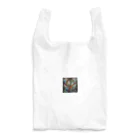 ganeshaの抽象パターンステンドグラス Reusable Bag