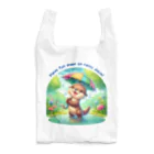 dreamy-designの雨の日のお散歩　カワウソくん Reusable Bag