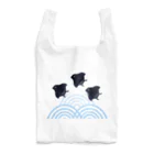 R's Market コトリちゃんのちどりちゃんと波 Reusable Bag