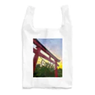 kayuuの夕陽に映える紅色の鳥居 Reusable Bag