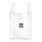 飯塚 iizukaのテクノフューチャー青 Reusable Bag